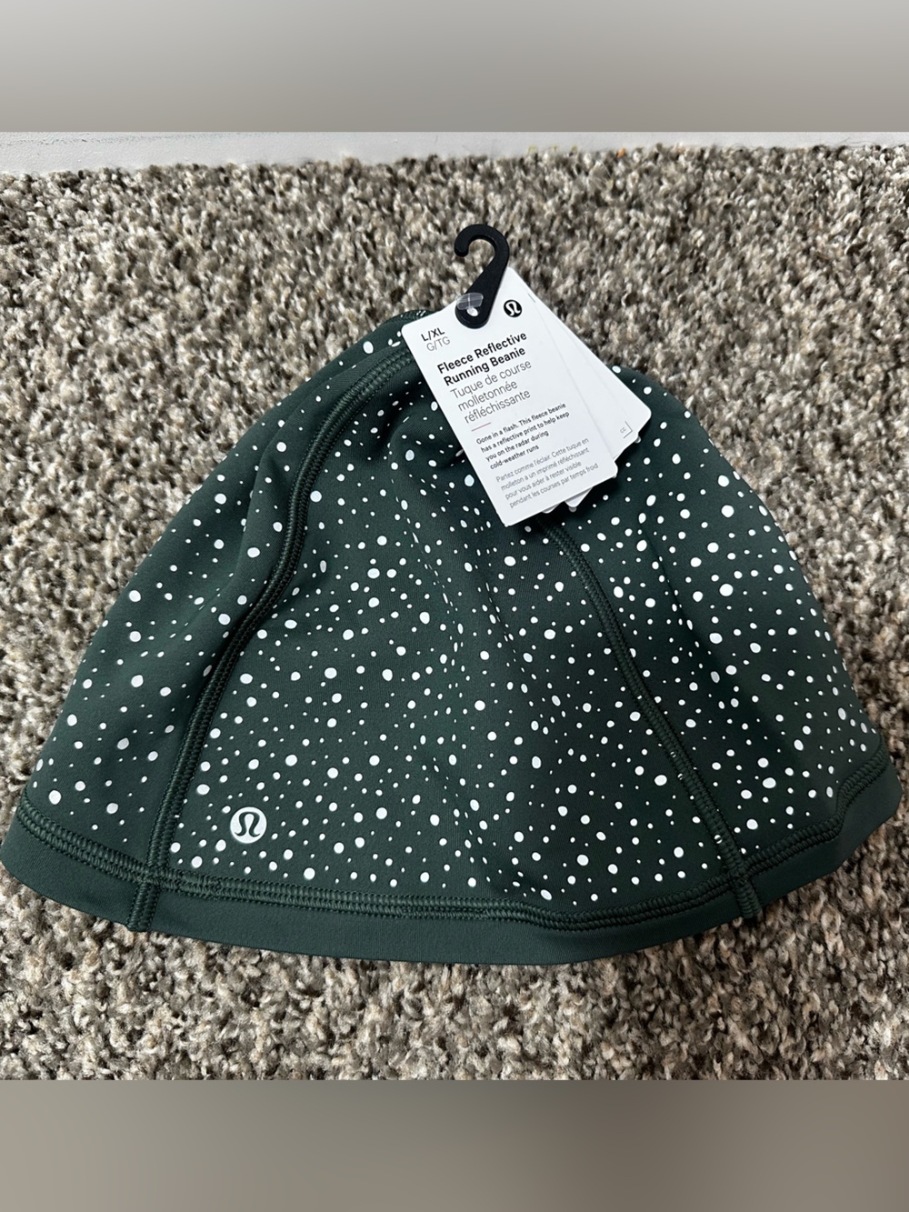 Lululemon reflective running beanie